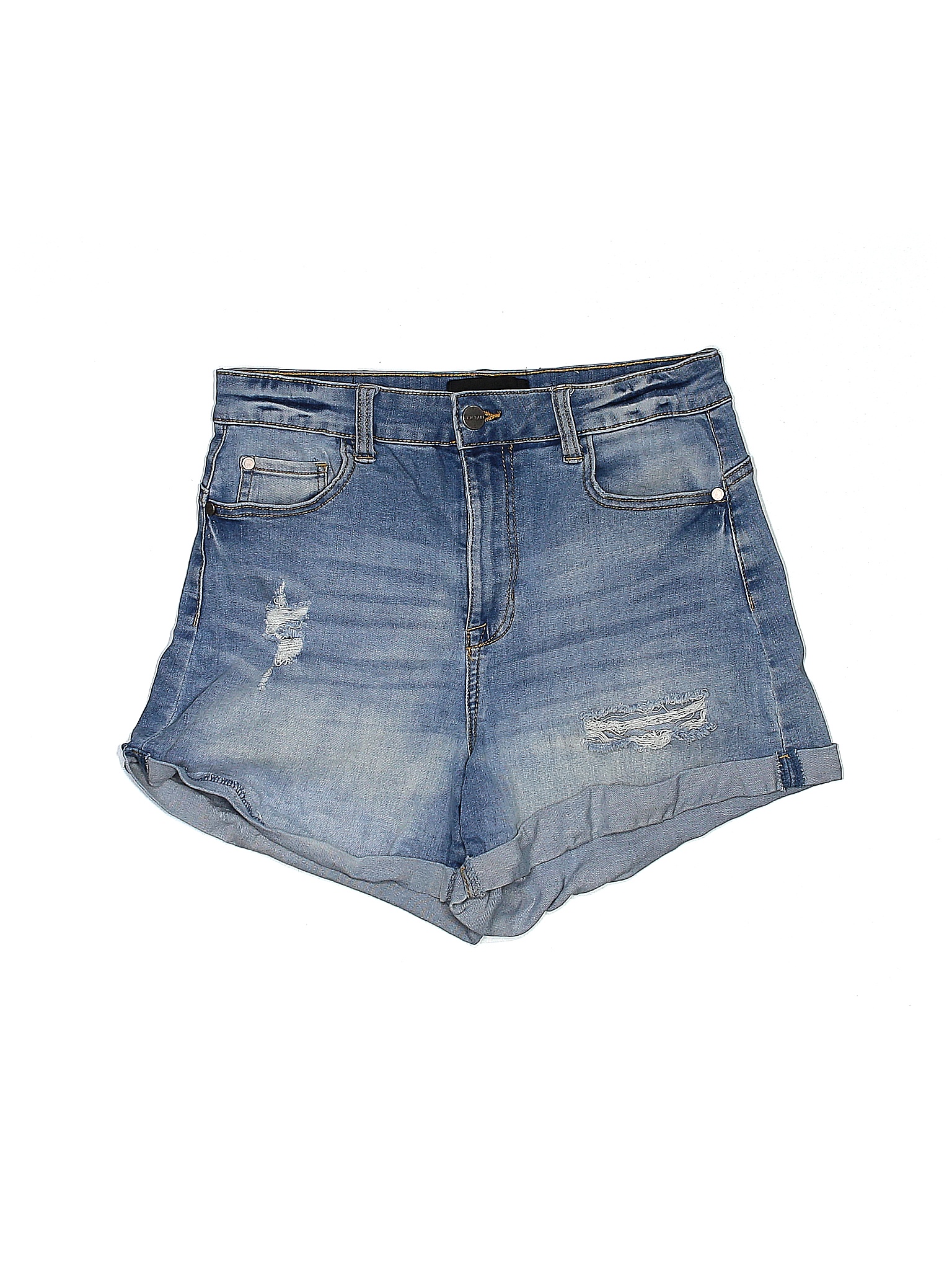 Kylie Womens Size 9 Denim Shorts 