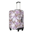 thumbnail image 2 of Balery Luggage Cover Owl And Floral Print Suitcase Covers for Luggage Elastic Washable Suitcase Protector Fits 18-32 Inch Luggage-X-Large, 2 of 9