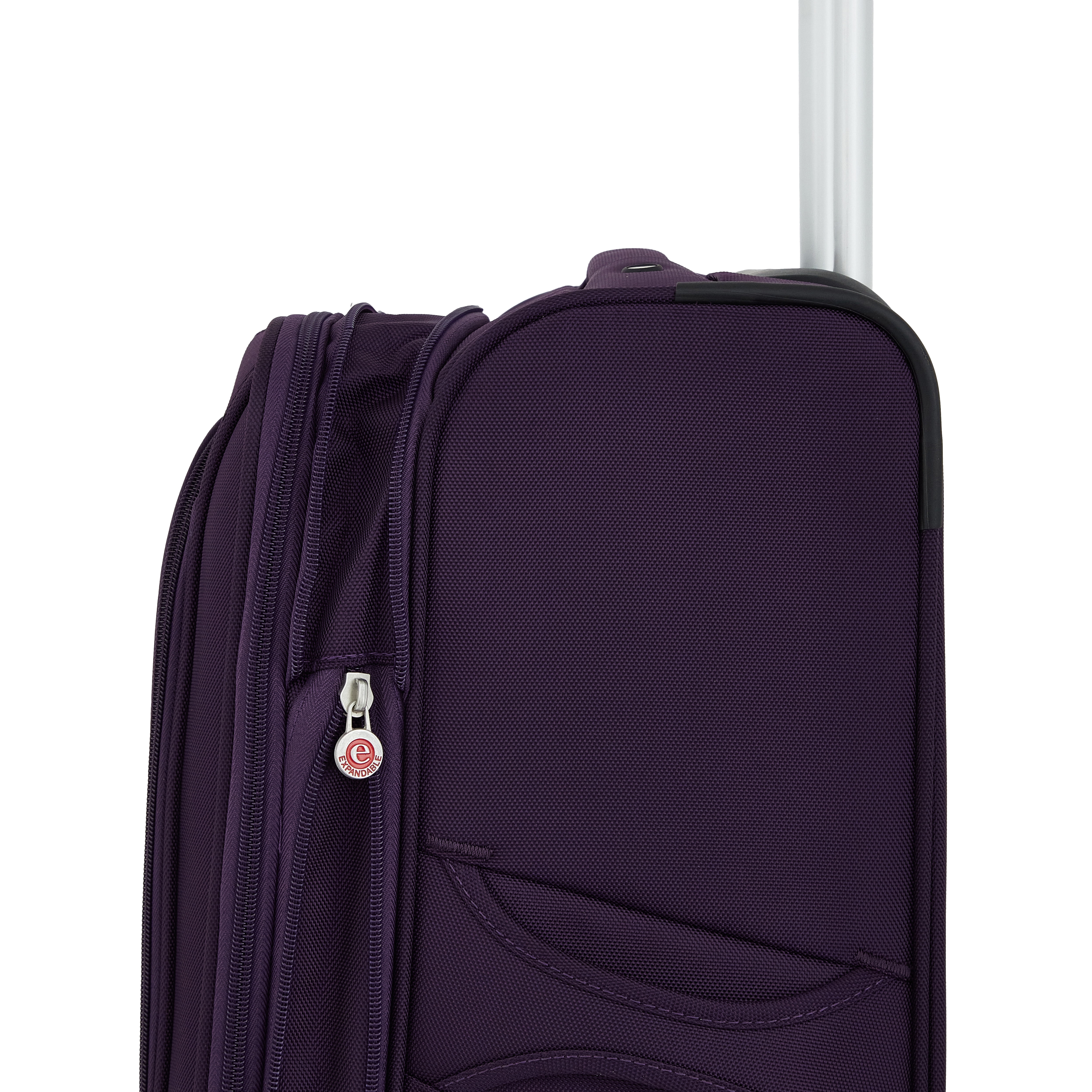 Protege Arendale 20" Softside Expandable Rolling Spinner Carry-On Luggage, Purple