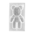 thumbnail image 3 of Lindo diy oso silicona moho artesanía de bricolaje transparente accesorios epoxi espejo de epoxi artesan, 3 of 9