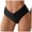 Black, variant on Bikini Bottoms for Women Swim Bottoms V Cut Moderate Coverage Twist Bikini Bottom Ruched Swimsuit Bottom(Black,XL)