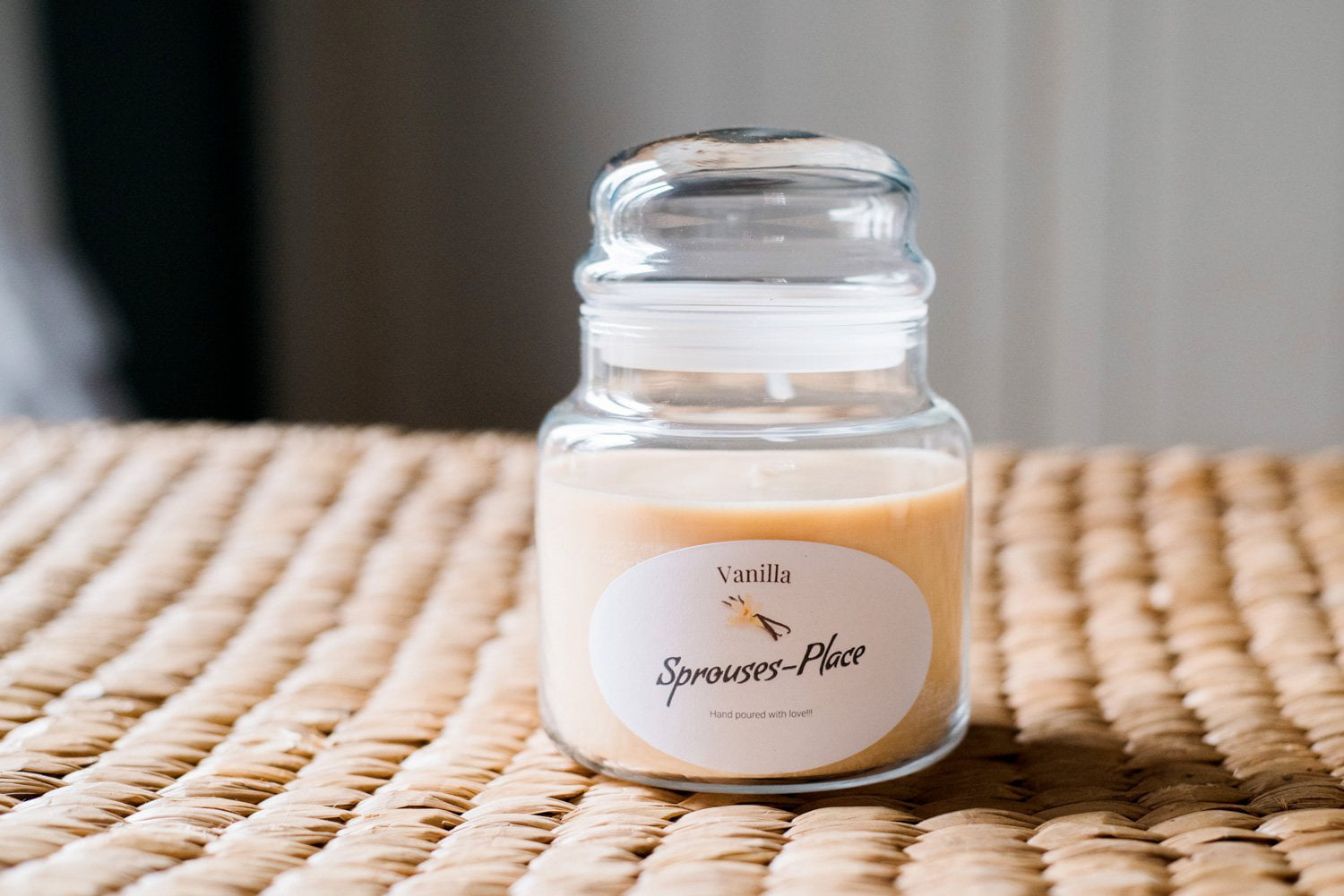 Sprouses Place Oatmeal with Milk & Honey Single Wick Scented Jar Candle 16oz 