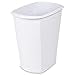 thumbnail image 3 of Sterilite 10528006 5.5 Gallon White Rectangular Waste Basket, 3 of 4