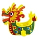 thumbnail image 1 of Kit de manualidades de fieltro 3D DIY de Dragon Boat, paquete de material no tejido, manualidades para vacaciones Verde, 1 of 8