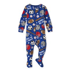 The Childrens Place Baby And Toddler Boys Dino Snug Fit Cotton One Piece Pajamas