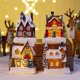 thumbnail image 2 of Cabaña navideña luminosa con luces LED, cuento de Navidad, casas de pueblo, adornos para festivales, ambientes navideños, accesorios de decoración, 2 of 5
