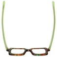 thumbnail image 3 of Eyebobs Square Root 2285 Unisex Square Frame Eyeglasses in Tortoise Green 42 mm, 3 of 4