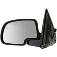 thumbnail image 2 of Mirror Compatible With 2000-2002 Chevrolet Tahoe 1999-2002 GMC Sierra 1500 SET of 2 Left Driver and Right Passenger Side Heated Paintable, 2 of 3