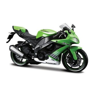 2010 Kawasaki Ninja ZX-10R Green Bike 1/12 Motorcycle Model by 