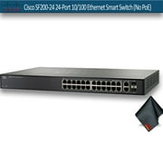 Cisco SF200-24 24-Port 10/100 Ethernet Smart Switch (No PoE)