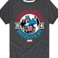 thumbnail image 3 of Marvel Captain America - Brooklyn - Toddler and Youth Short Sleeve Graphic T-shirt, 3 of 5