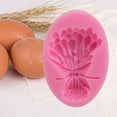 thumbnail image 4 of Molde de silicona para tartas con forma de ramo de flores, ideal para hacer fondant, mousse, postres y chocolate (rosa), 4 of 7