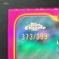 thumbnail image 3 of Chrome Jayden Daniels #201 Base Magenta Refractor, 3 of 8