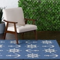 thumbnail image 2 of Loomaknoti Nautical 5' x 7' Indoor/Outdoor Area Rug,, 2 of 7