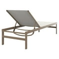 thumbnail image 2 of Mainstays Cobble Hill 2-Pack Patio Chaise Lounger Set, Polyester, Cream, 2 of 9