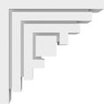 thumbnail image 3 of 3 1/2"W x 7"D x 7"H Standard Landon Architectural Grade PVC Bracket, 3 of 5