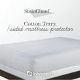 thumbnail image 2 of PureCare StainGuard® Cotton Terry Mattress Protector FULL, White, 2 of 2