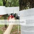 thumbnail image 4 of Non-Woven Tree Protector Wrap - Breathable Tree Trunk Cover Freeze Protection - Reusable Tree Wraps to Keep Plants Warm and Moisturizing 3.2in x 114ft by GIXUSIL, 4 of 7
