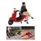 thumbnail image 1 of Colecciones de Diseños de Dioramas de Motocicleta de 1/64 de Sentada en Yotijar mini figuras diorama Linda chica, 1 of 10