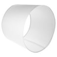 thumbnail image 5 of OFFIGAM Wear-resistant Linen Lampshade Househole Round Ceiling Light Cover with Iron Frame, 5 of 6