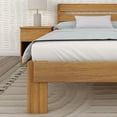thumbnail image 5 of Plank+Beam Farmhouse Queen Bed with Plank Headboard, Solid Wood Platform Bed, 5 of 9