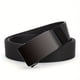 thumbnail image 1 of [Automatic Buckle Tactical Belt] Men's Stylish Black Nylon Belt, Tactical Belt With Automatic Alloy Buckle, Plus Size, Perfect For Jeans And Casual Wear, 1 of 4