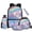 Axolotl Rainbow Glitter, variant on Sea Turtle Kids Backpack with Lunch Box, Pencil Case, Water Bottle Pouch & Keychain, 17 inch Lightweight Bookbag for Elementary 3rd-6th Grade Girls Ages 8-12, Back to School Supplies