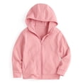 thumbnail image 6 of RFQWOVSR Girls Solid Color Zip Up Hoodie Soft Comfortable Casual Jacket 2-3 Years, 6 of 6