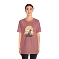 thumbnail image 3 of Ponder Cat with Text Short Sleeve Tee, 3 of 4