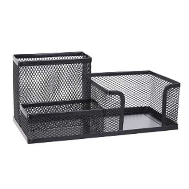 Organizador de escritorio, lápiz de Metal multifuncional, organizador de escritorio, soporte para suministros de oficina