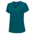 thumbnail image 2 of M&M SCRUBS Women's Breathable Cool Stretch Fabric Scrub Top and cargo Pant Set, 2 of 4