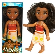 2Pcs Young Moana Doll for Kids Boys Girls Chrismas Gifts Toys