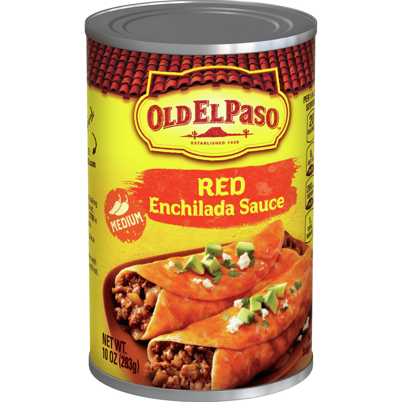 Old El Paso Enchilada Sauce, Medium, Red, 10 oz