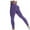 Purple, variant on HAiming Women's Sport Yoga Pants High Waisted Seamless Butt Lifting Leggings Casual Workout Athletic Running Trousers