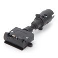 thumbnail image 1 of Trailer Adapter, Stable Connection Weather  7 Pin Round Male Plug To 7 Pin Flat Female Socket Easy To Install  For  Boat, 1 of 8