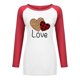 thumbnail image 4 of ICHUANYI Liquidación Día de San Valentín Mujeres Casual Imprimir Cuello redondo Patchwork Blusa de manga larga Camiseta Tops ICHUANYI WER202308232791, 4 of 5
