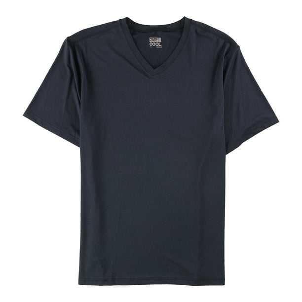 Camiseta básica 32 Degrees SS Performance para hombre, azul, pequeña 32 Degrees Camiseta básica