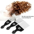 thumbnail image 3 of 3pcs metal afro comb pick comb hairstyle styling tool, 3 of 7