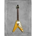 thumbnail image 3 of Rogan, Mark 12x14 Black Modern Framed Museum Art Print Titled - Gibson FlyingV 58, 3 of 5