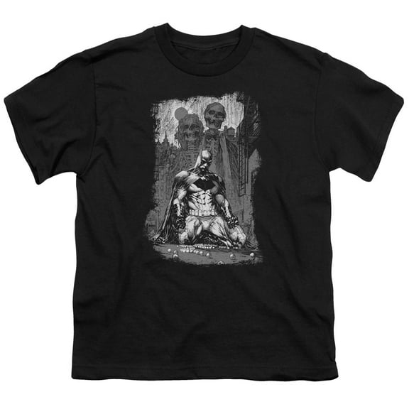 Batman Men's Sketchy Shadows T-shirt Black