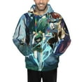 thumbnail image 5 of Genshin Impact Mens Active Sweatshirts Cozy Hoodie 3d Graphic Sweater Casual Winter Clothes Tops Coat Small, 5 of 7