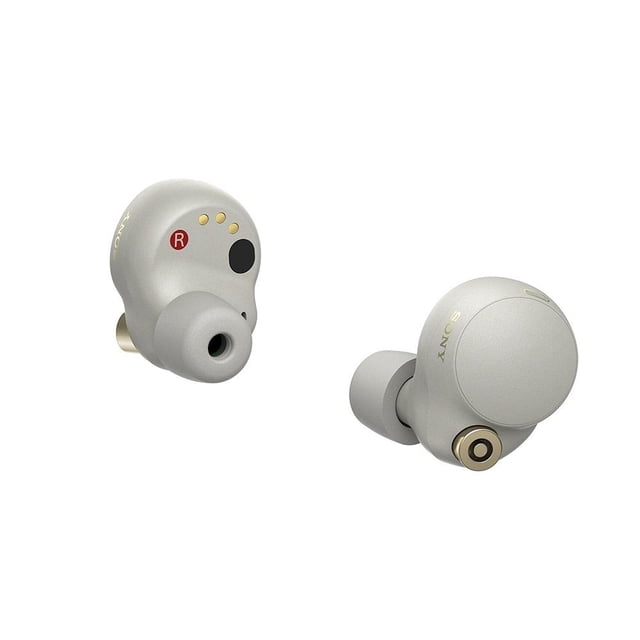 Audífonos Inalámbricos con Noise Cancelling Sony True Wireless WF1000XM4 Plateado