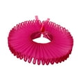 thumbnail image 4 of Cuellos isabelinos con gorguera, cuellos de payaso ajustables para traje gótico renacentista Rosa, 4 of 8