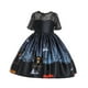 thumbnail image 4 of vestidos de niñas,Vestido de disfraces de Halloween para niñas,Niños Calabaza Cosplay Princesa,Ropa para niños pequeños encaje floral,Tul Primera Comunión Colco vestidos de niñas, 4 of 8
