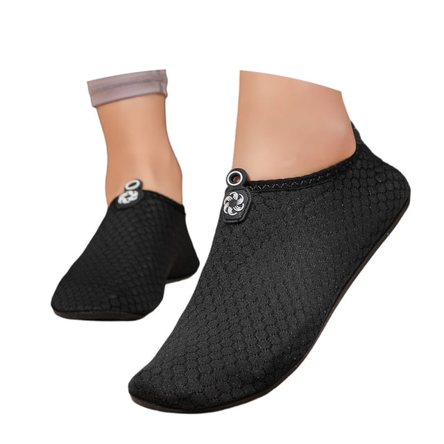 Chaussures Aquatiques Hommes Femmes Adultes Pieds Nus pour Plage Natation Rivière Piscine Lac Randonnée Kayak Surf