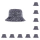 thumbnail image 2 of Qarigey Y Elegante Sombrero De Pescador Negro Para Actividades Al Aire Libre Fácil De Limpiar Sombrero De Pescador Blanco Cómodo Sombreros De negro M (56-58 cm) 10piezas, 2 of 6