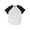 White/Black, variant on Hat and Beyond Mens Button Down Baseball Two Tone Tee Hip Hop Fashion Inspired Raglan Athletic Fit Jersey