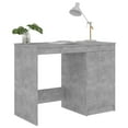 thumbnail image 3 of vidaXL Desk Concrete Grey 100x50x76 cm Engineered Wood, 3 of 5