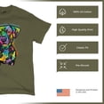 thumbnail image 4 of Tee Hunt Unconditional Loyalty T-Shirt Adopt a Dog Dean Russo Pets Men's Tee, Military Green, XX-Large, 4 of 5