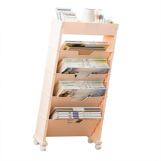 Classroom Book Rack,Classroom Bookshelf Multilayer Foldable Book Storage Shelf Multilayer Classroom Bookshelf Modern Innovation